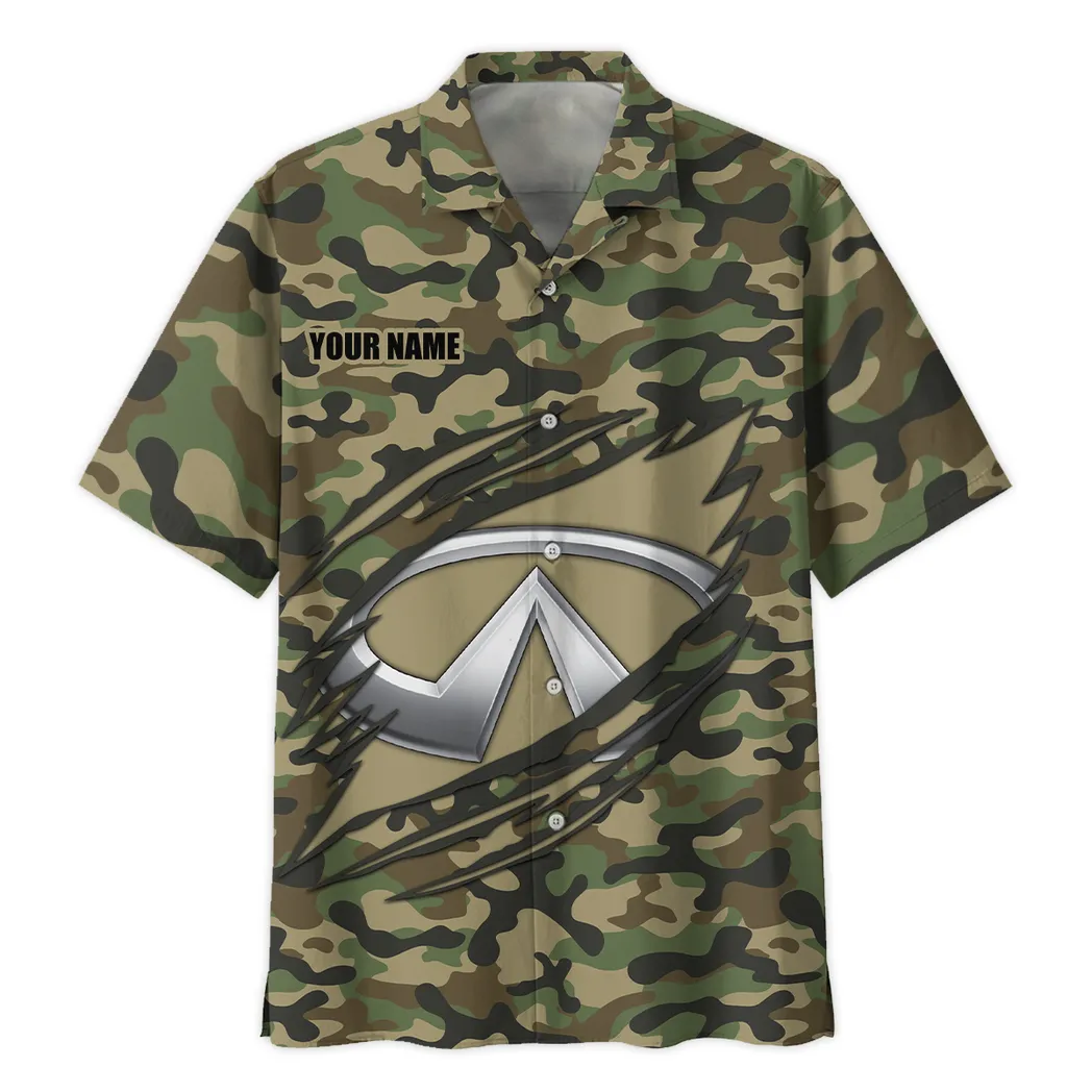 infiniti hawaiihemd im camouflage stil oversized car210040825708