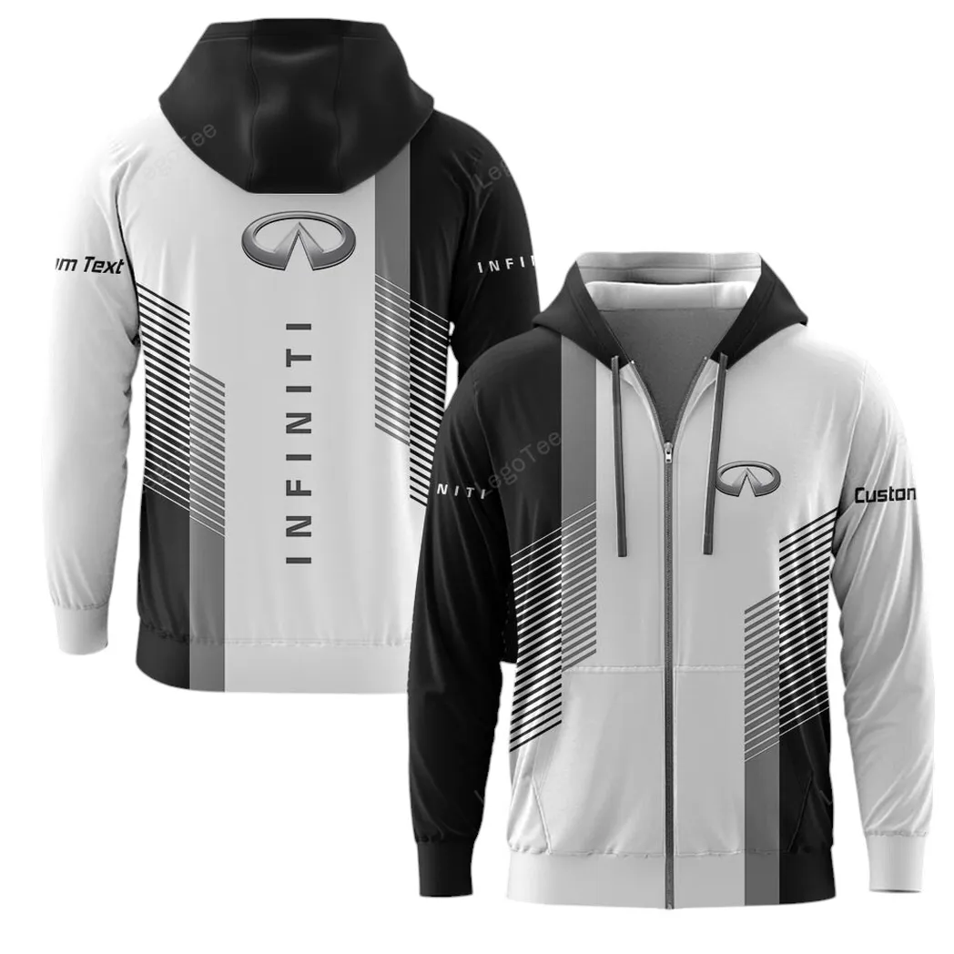 Infiniti Hoodie mit reißverschluss, Allover-Druck Hoodie Infiniti Fan CAR10703122537