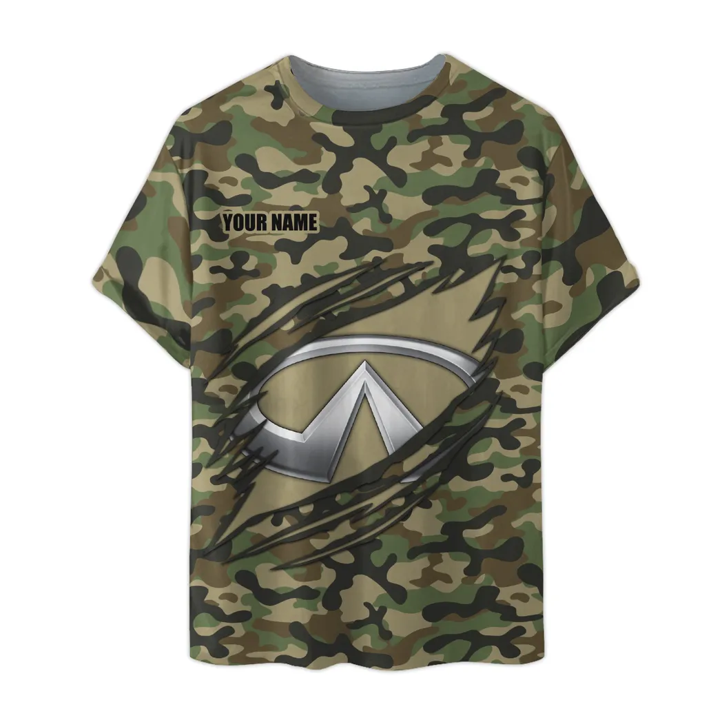 infiniti t shirt im camouflage stil oversized hemd car210040825708 scbvs