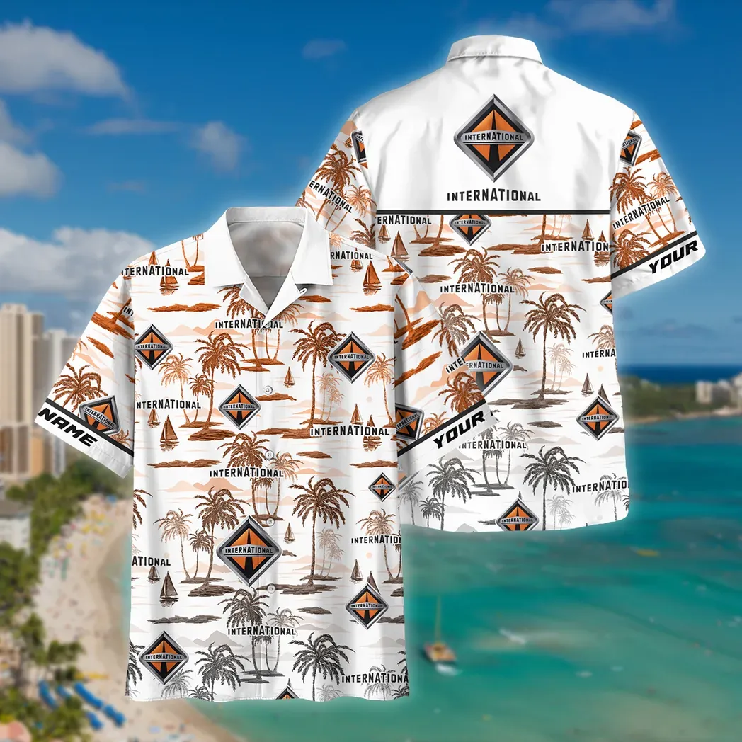 International Custom Hawaiihemd für Männer, Hawaiian Shirt für International Fan CAR205031225689