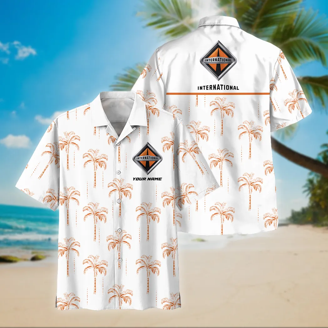 International Harvester Custom Hawaiihemd für Männer, Hawaiian Shirt für International Harvester Fan CAR206031225911
