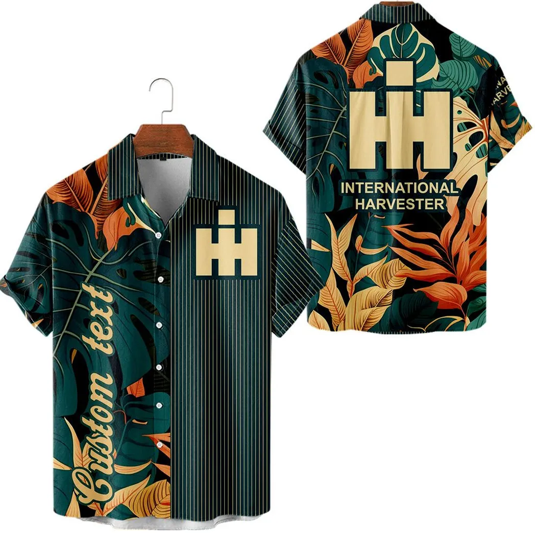 international harvester vintage hawaiihemd personalisierter sommerstil car434041725276 nnkjl