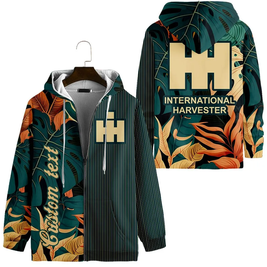 international harvester vintage hoodie mit reiverschluss all over print hoodie car434041725276 d1mzg