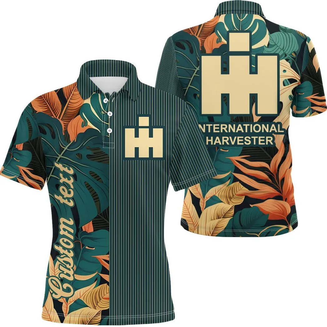 international harvester vintage poloshirt personalisierter allover druck car434041725276 ntzms