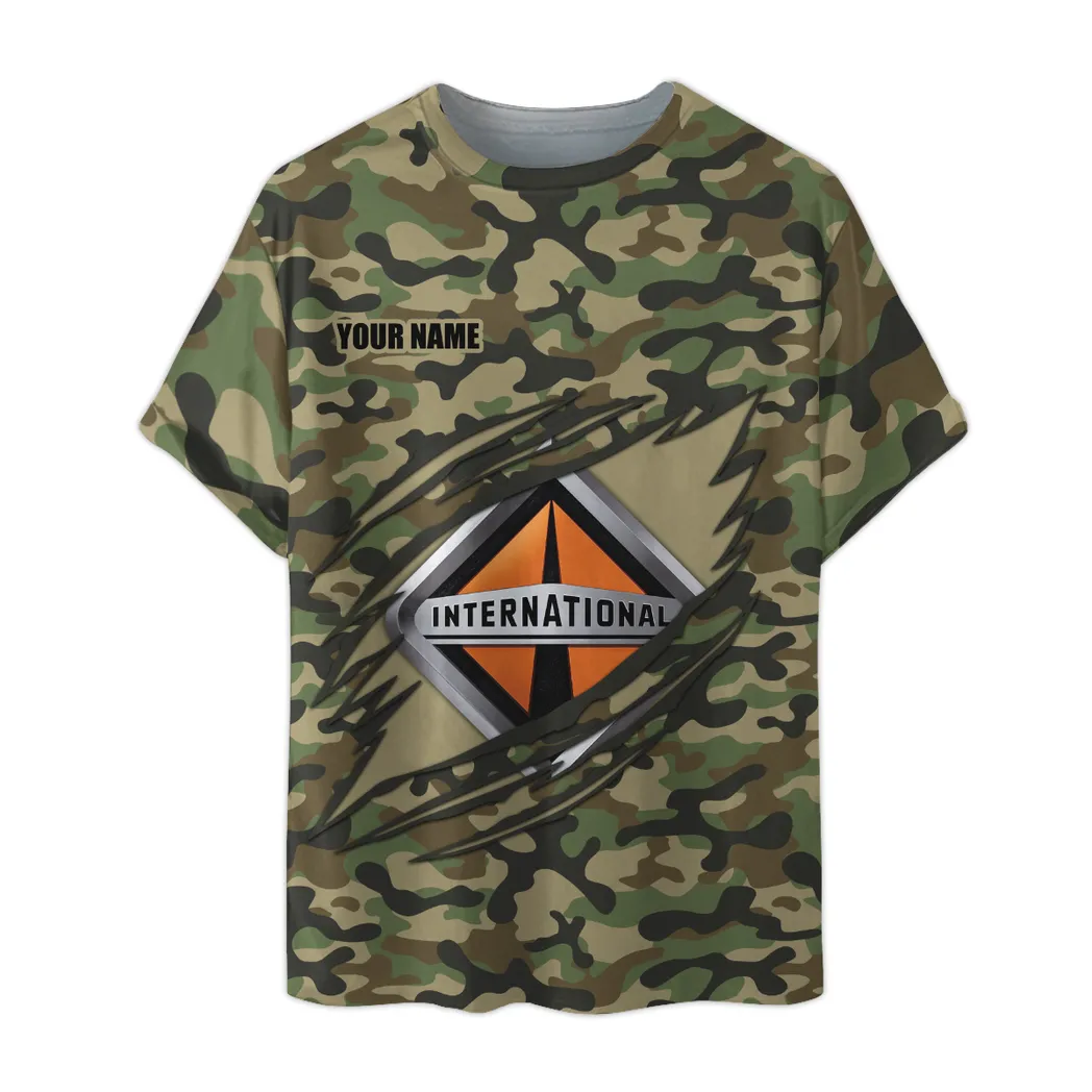 international t shirt im camouflage stil oversized hemd car210040825709