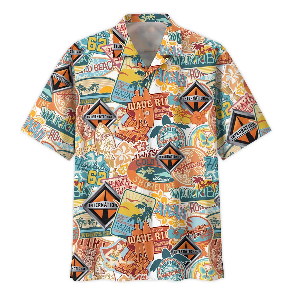 International Vintage Hawaiian Shirts For Men, Geschenk für International Fan CAR202031225356