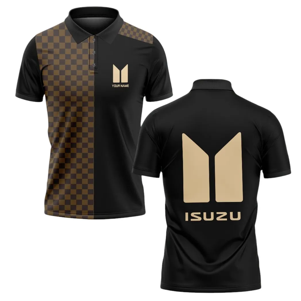 isuzu polo shirt lv style gift for isuzu lovers car176022525907 bkjvq