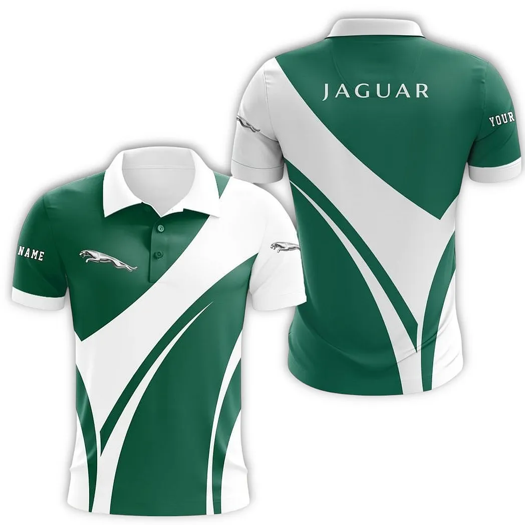 Jaguar Cars Custom Polo Shirt CAR73021525728, Gift For Men, Him, Husband, Boyfriend