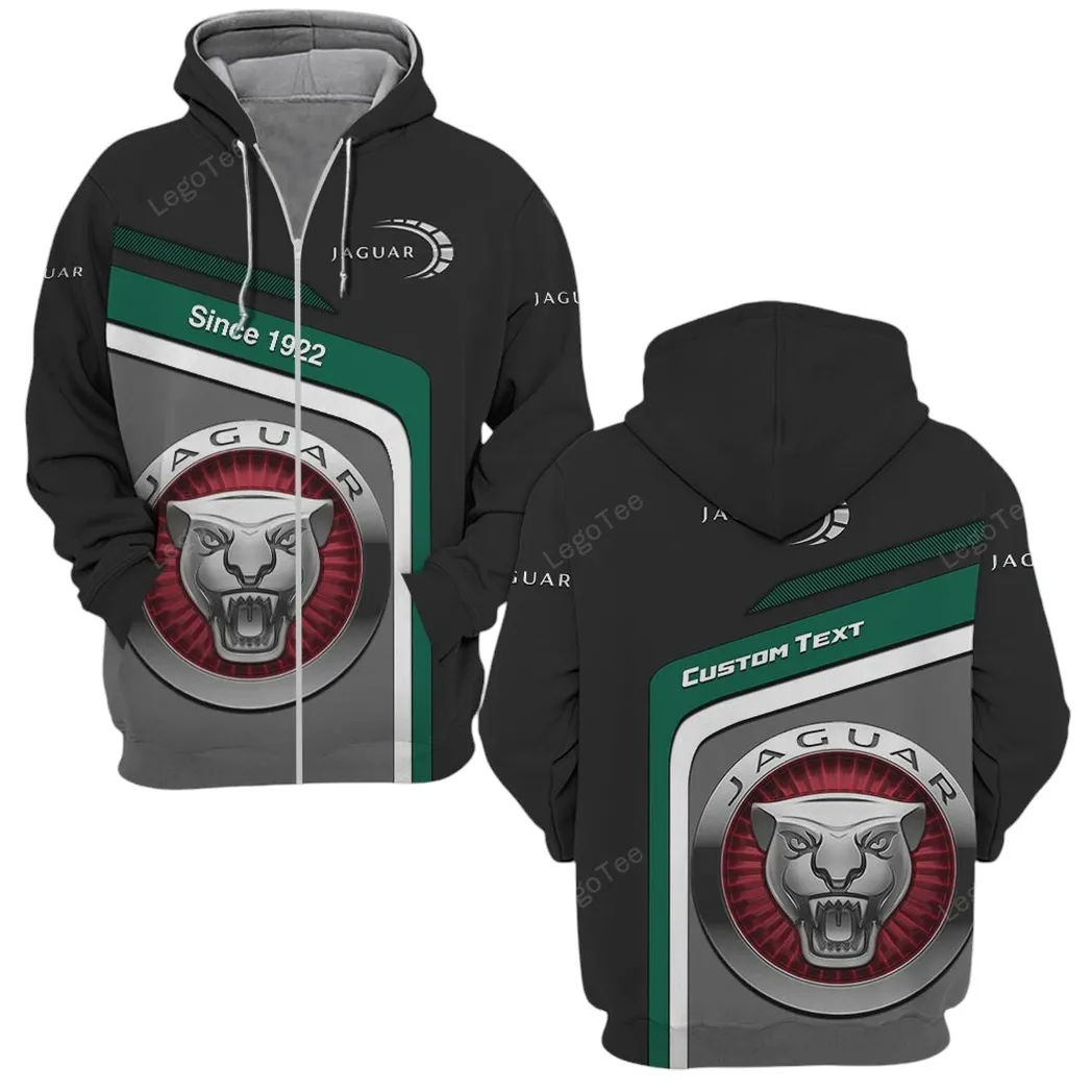 jaguar cars hoodie mit reiverschluss allover druck hoodie jaguar cars fan car11103032537 sv2vg