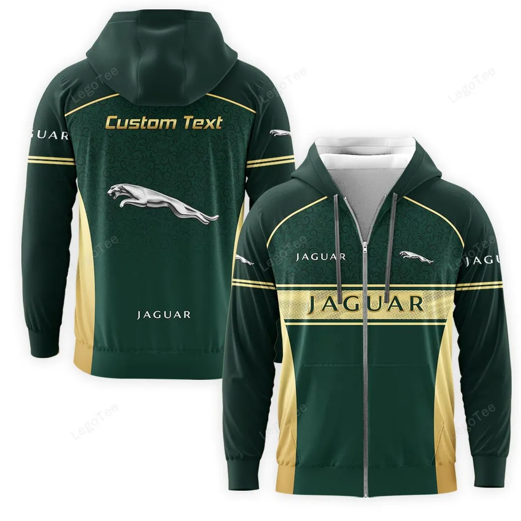 Jaguar Cars Hoodie mit reißverschluss, Allover-Druck Hoodie Jaguar Cars Fan CAR137021325906-6