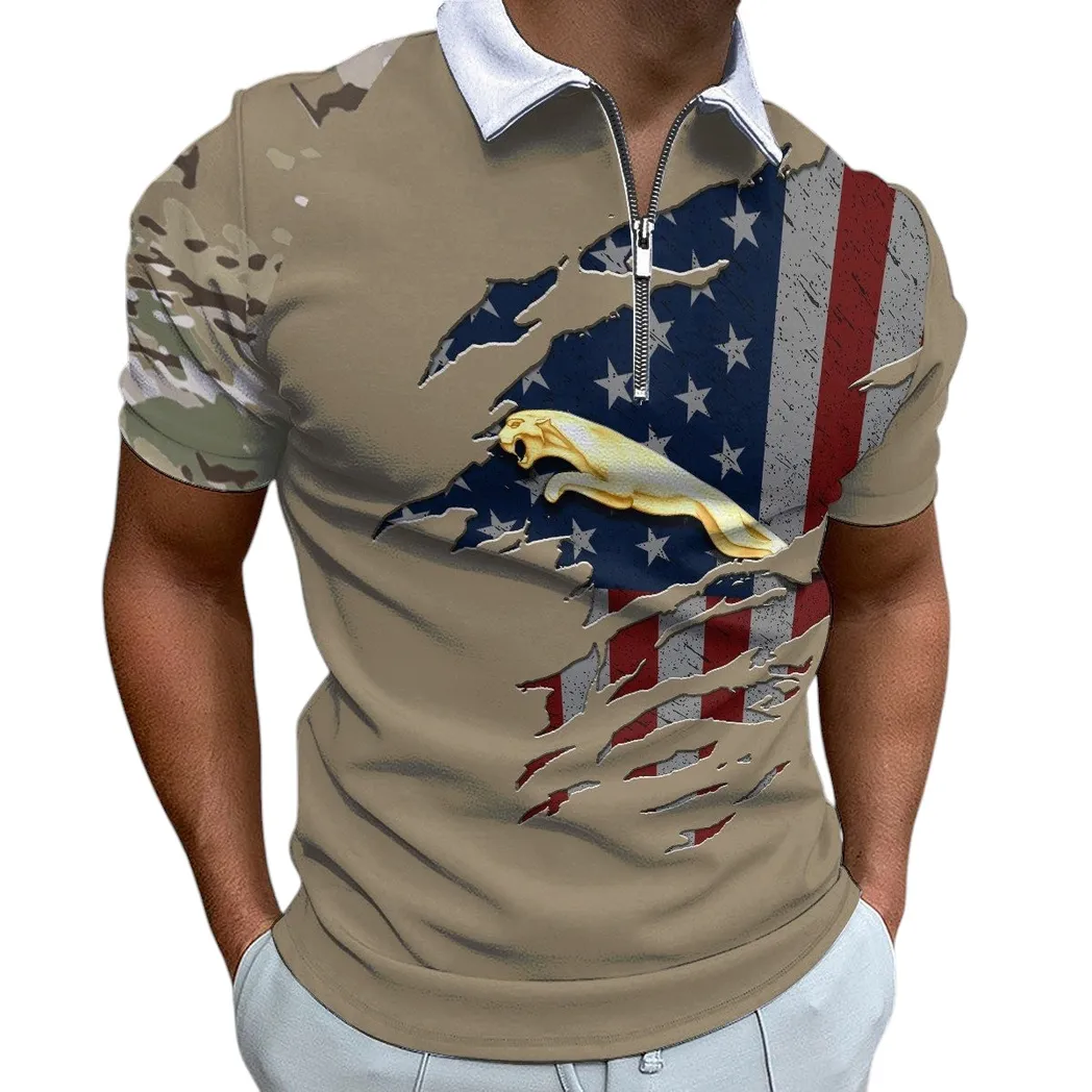 jaguar cars poloshirt mit reiverschluss geschenk fr jaguar cars fan car340213041 1 c9mrq