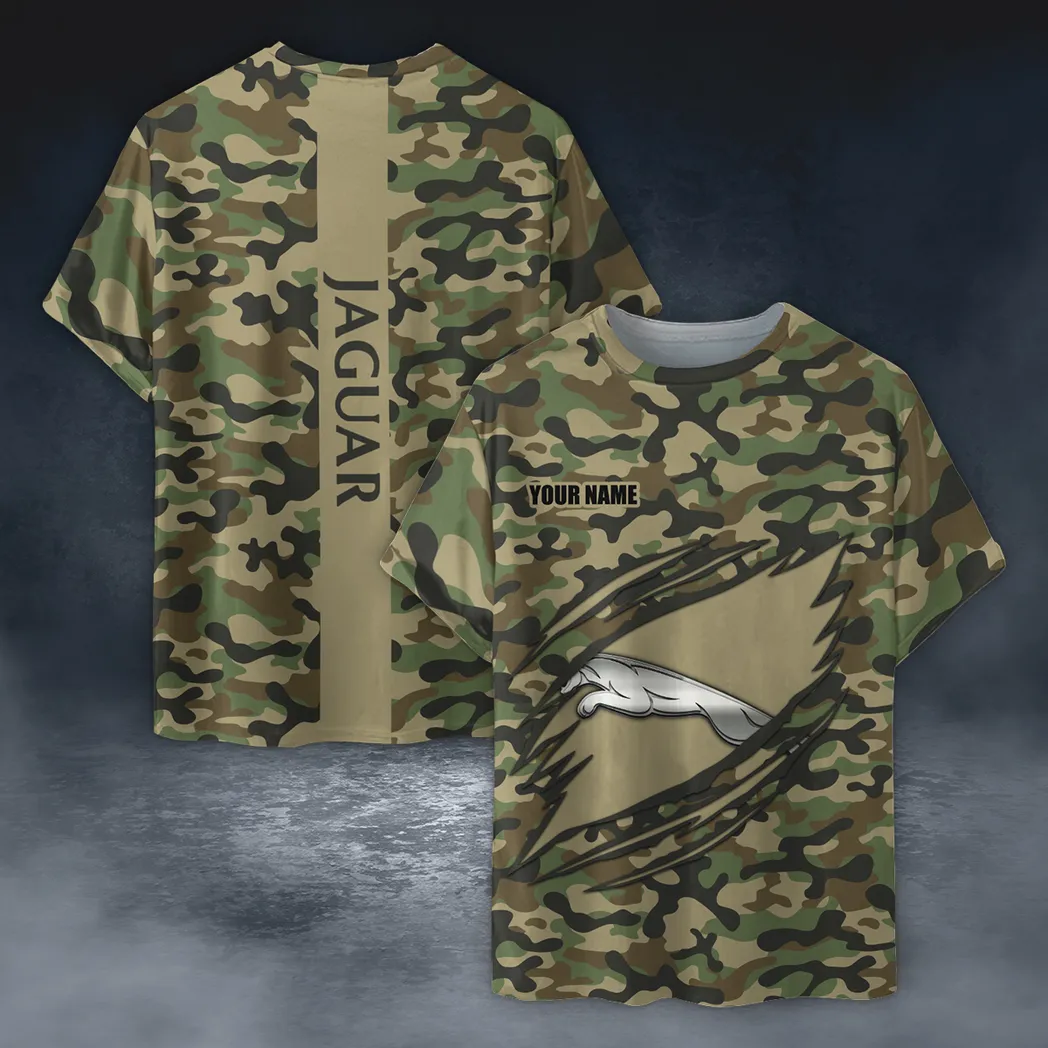 jaguar t shirt im camouflage stil oversized hemd car210040825710 tifbf