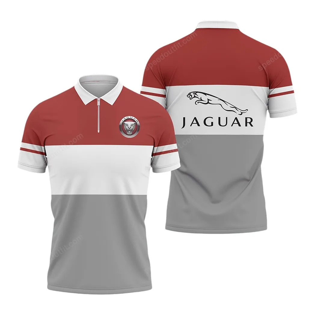 jaguard cars poloshirt mit reiverschluss geschenk fr jaguard cars fan car93031025348 wr7p6