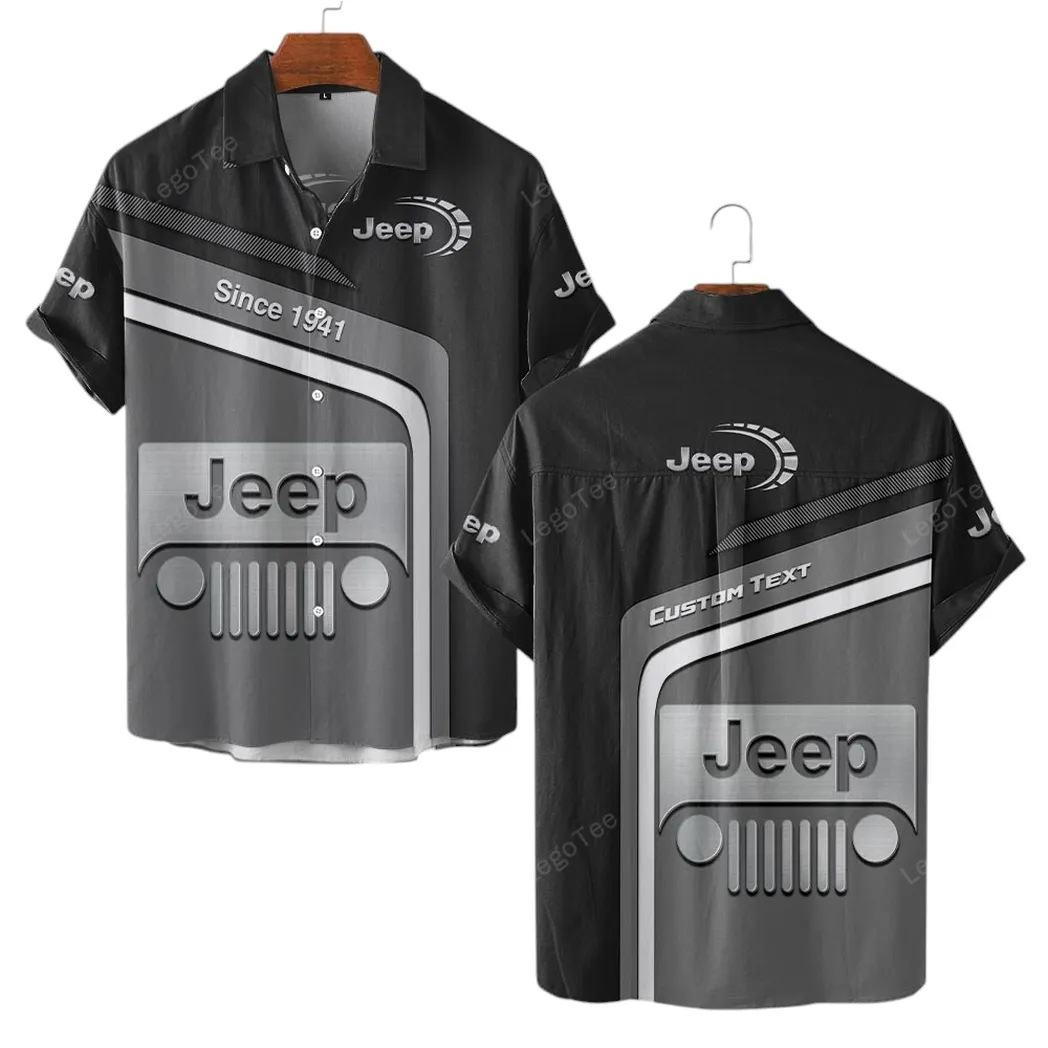 Jeep Hawaiihemd für Männer, Hawaiian Shirt für Jeep Fan CAR11103032538