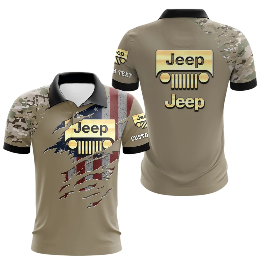 Jeep Poloshirt, Geschenk für Jeep Fan CAR46021725050-2
