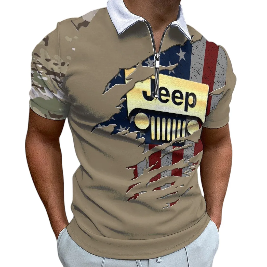 jeep poloshirt mit reiverschluss geschenk fr jeep fan car340213042 1 r6dia