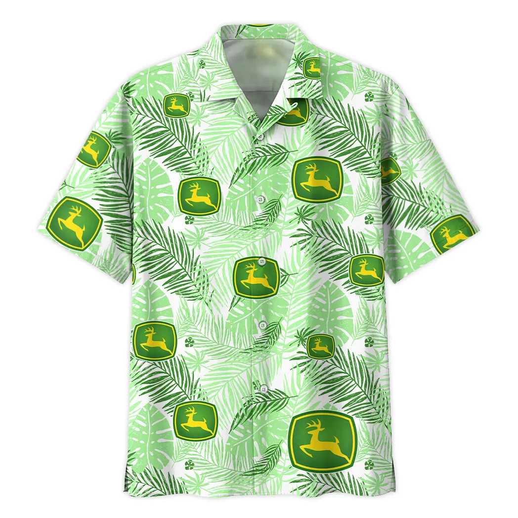 john deere hawaiihemd im vintage stil unisex hawaiihemd fr den sommer car04042025679
