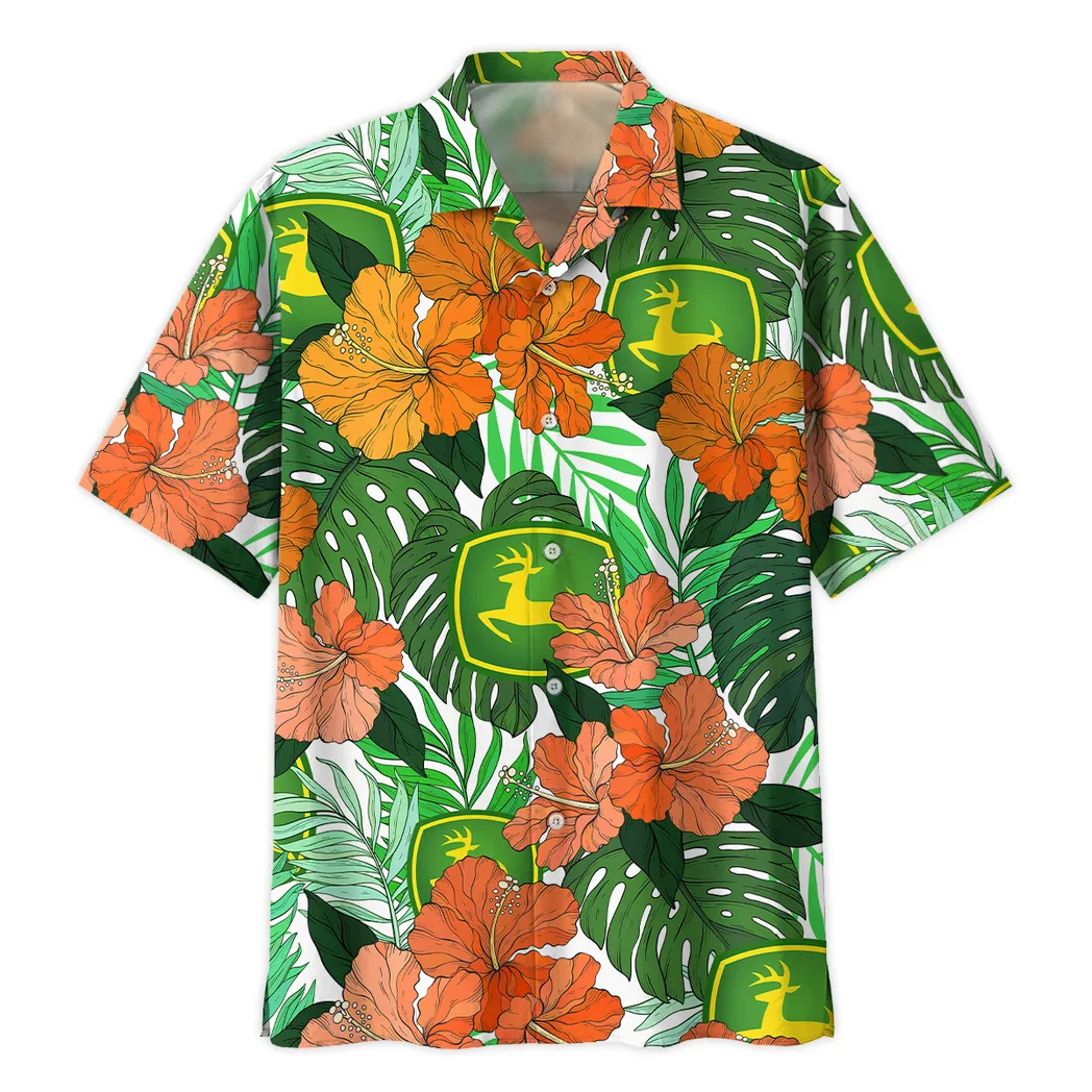 john deere hawaiihemd im vintage stil unisex hawaiihemd fr den sommer car04042025684 5ng9a