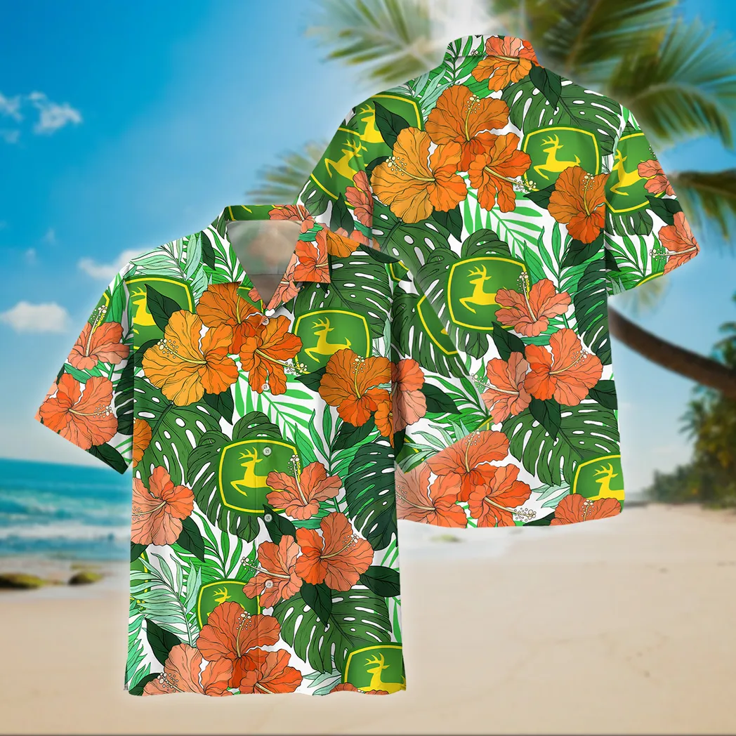 john deere hawaiihemd im vintage stil unisex hawaiihemd fr den sommer car04042025684 hokje
