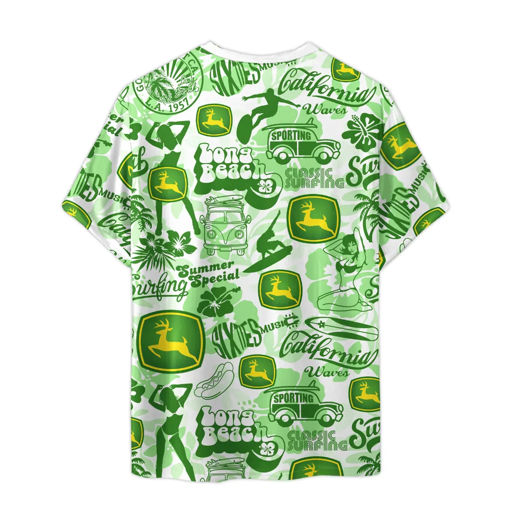 john deere t shirt im vintage stil oversized unisex hemd car04042025677 uhw0w
