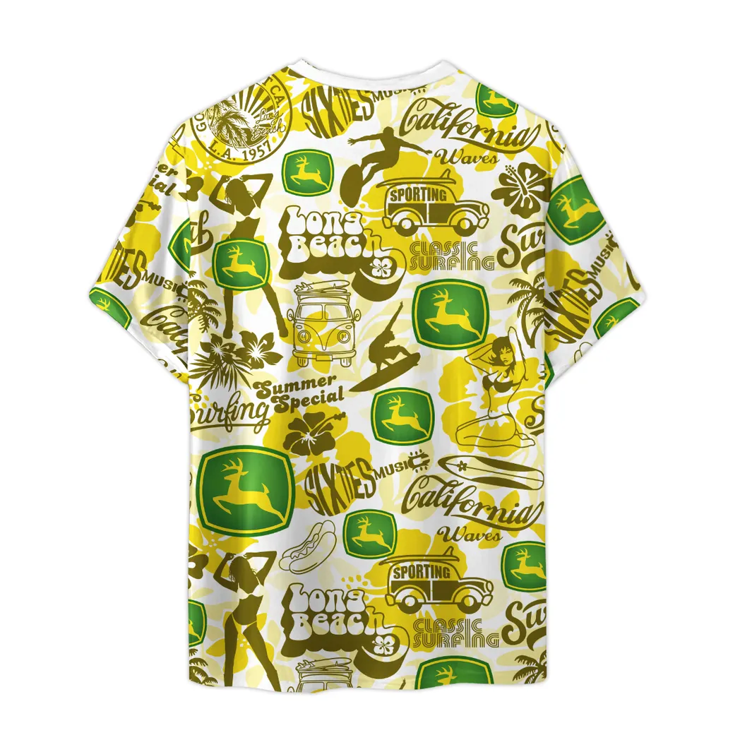 john deere t shirt im vintage stil oversized unisex hemd car04042025678 qjwsr