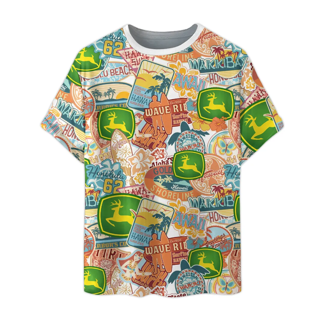john deere t shirt im vintage stil oversized unisex hemd car04042025682 ggobu