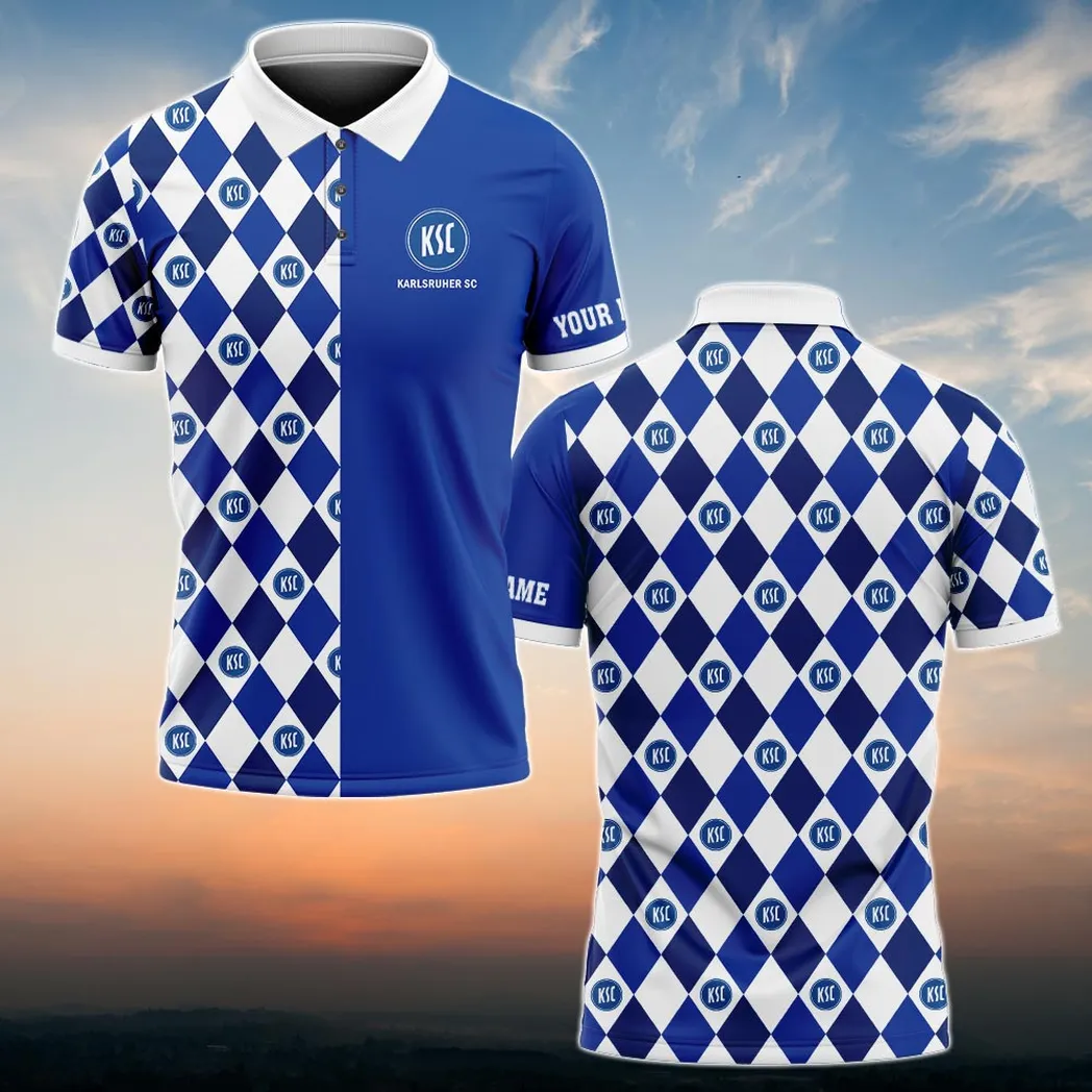 Karlsruher SC Polohemd für Männer, Geschenk für Karlsruher SC BDE61052825558