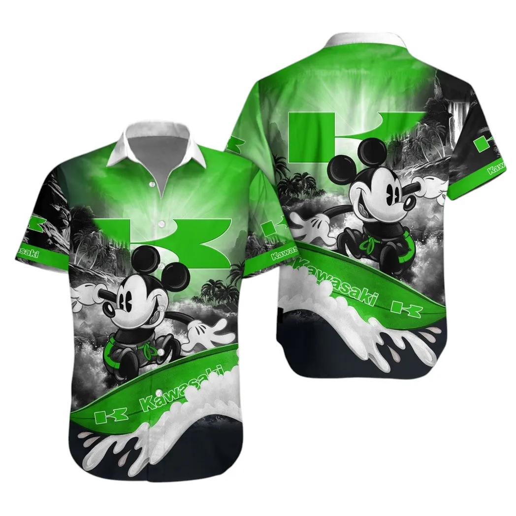 kawasaki hawaiihemd fr mnner hawaiian shirt fr kawasaki fan car53030625063