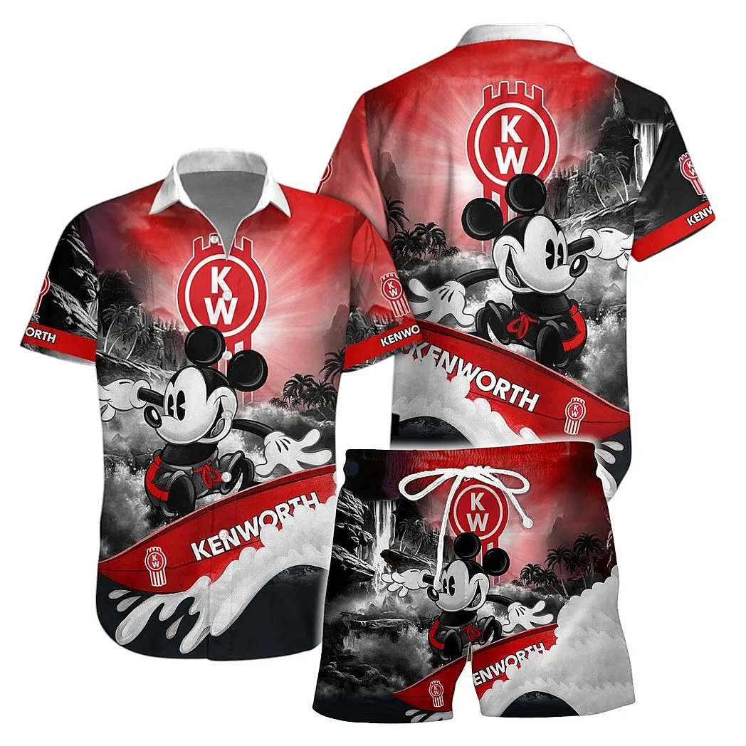 Kenworth Hawaiihemd für Männer, Hawaiian Shirt für Kenworth Fan CAR151022025224