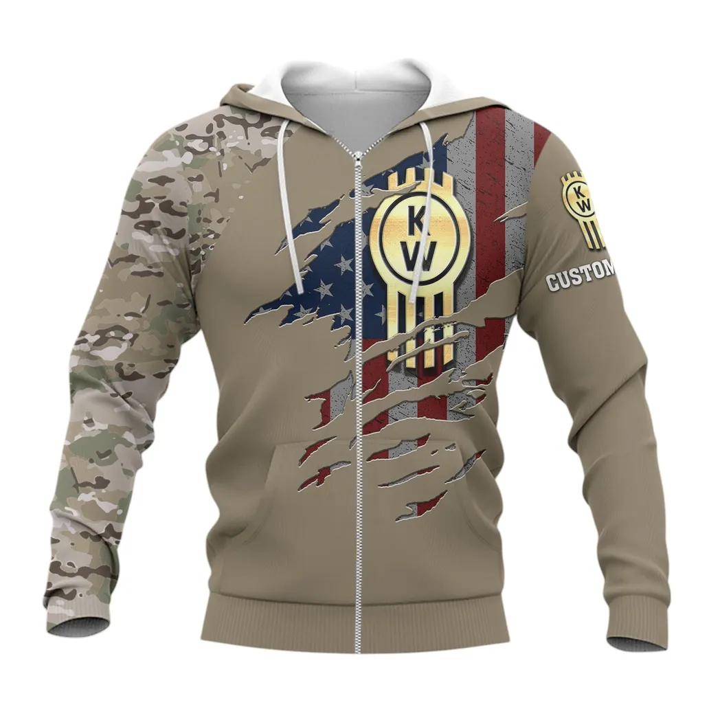 kenworth hoodie mit reiverschluss allover druck hoodie kenworth fan car46021725053 3