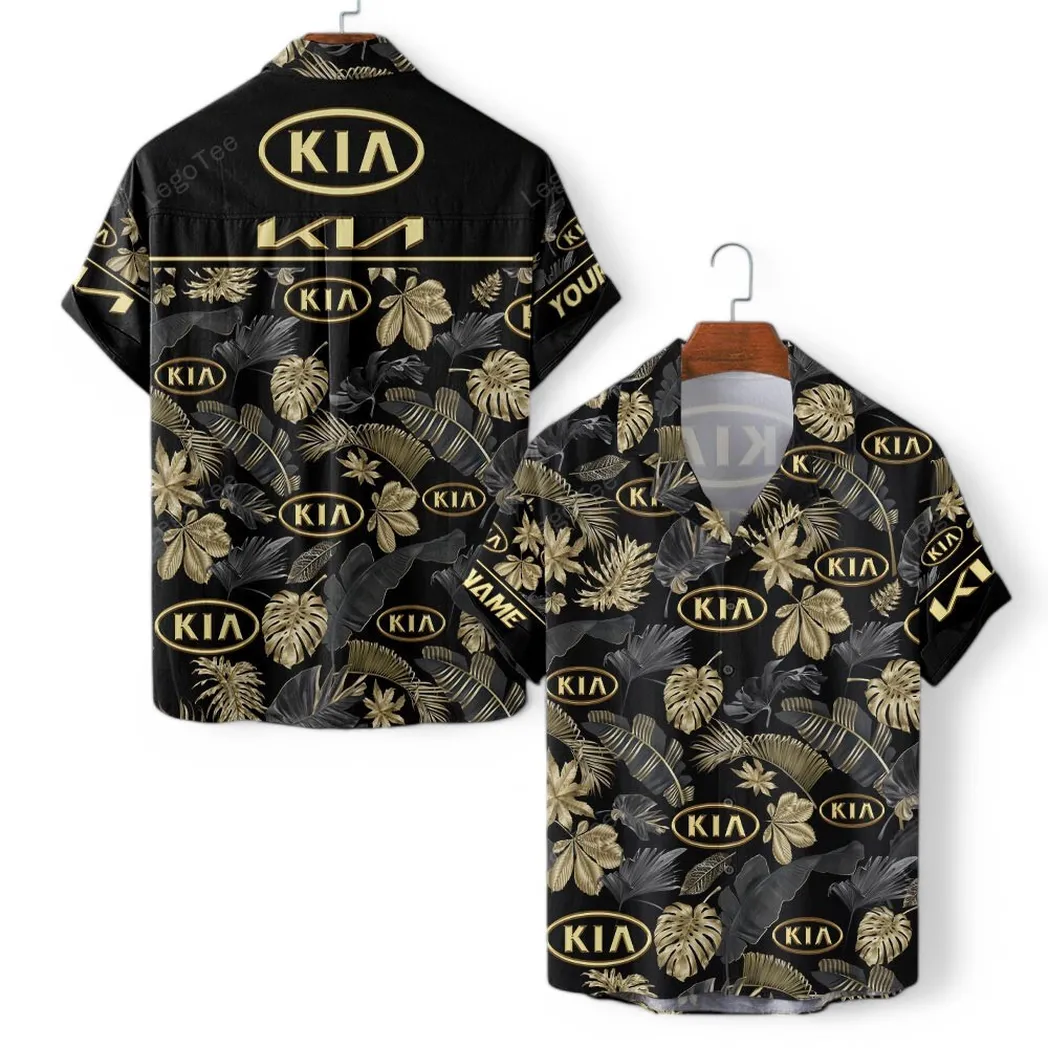 Kia Personalisierte Hawaiihemd für Männer, Hawaiian Shirt für Kia Fan CAR139021125149-2