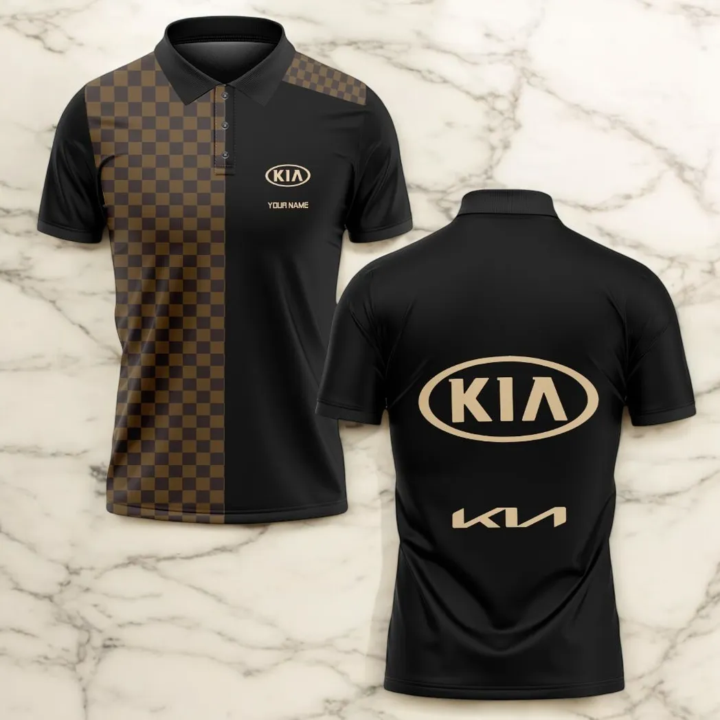kia polo shirt lv style gift for kia lovers car176022525904 jqnwd