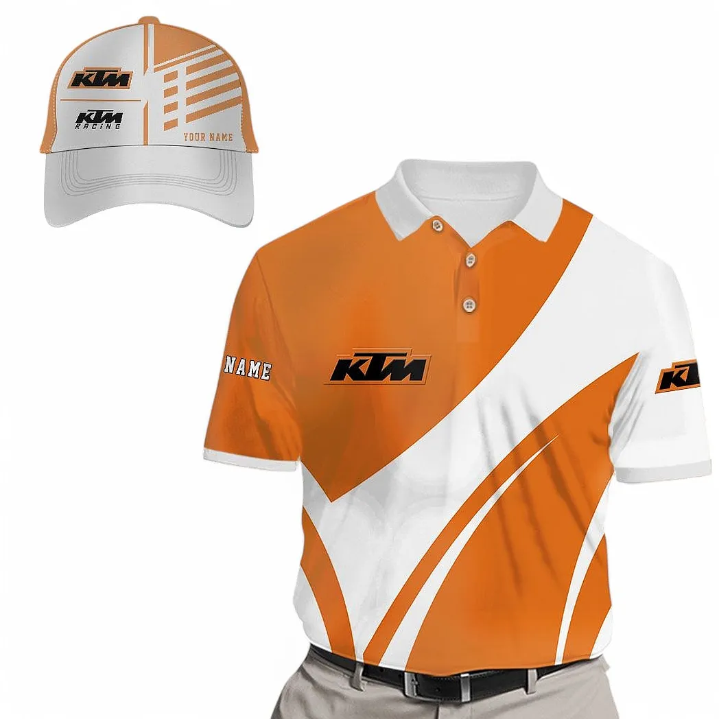 ktm racing personalisiertes poloshirt geschenk fr mnner car73021525725 2 t81ss
