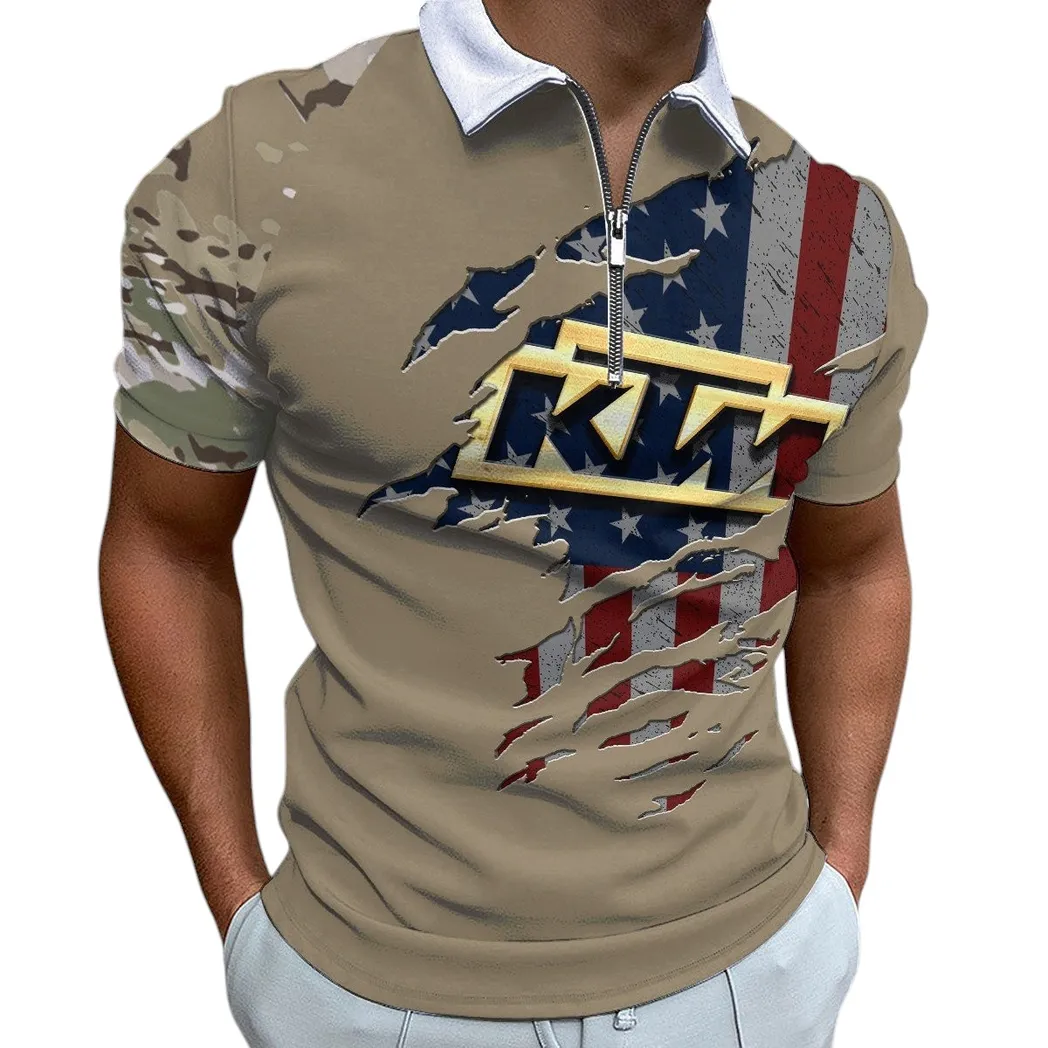 KTM Racing Poloshirt mit Reißverschluss, Geschenk für KTM Racing Fan CAR340213045-1