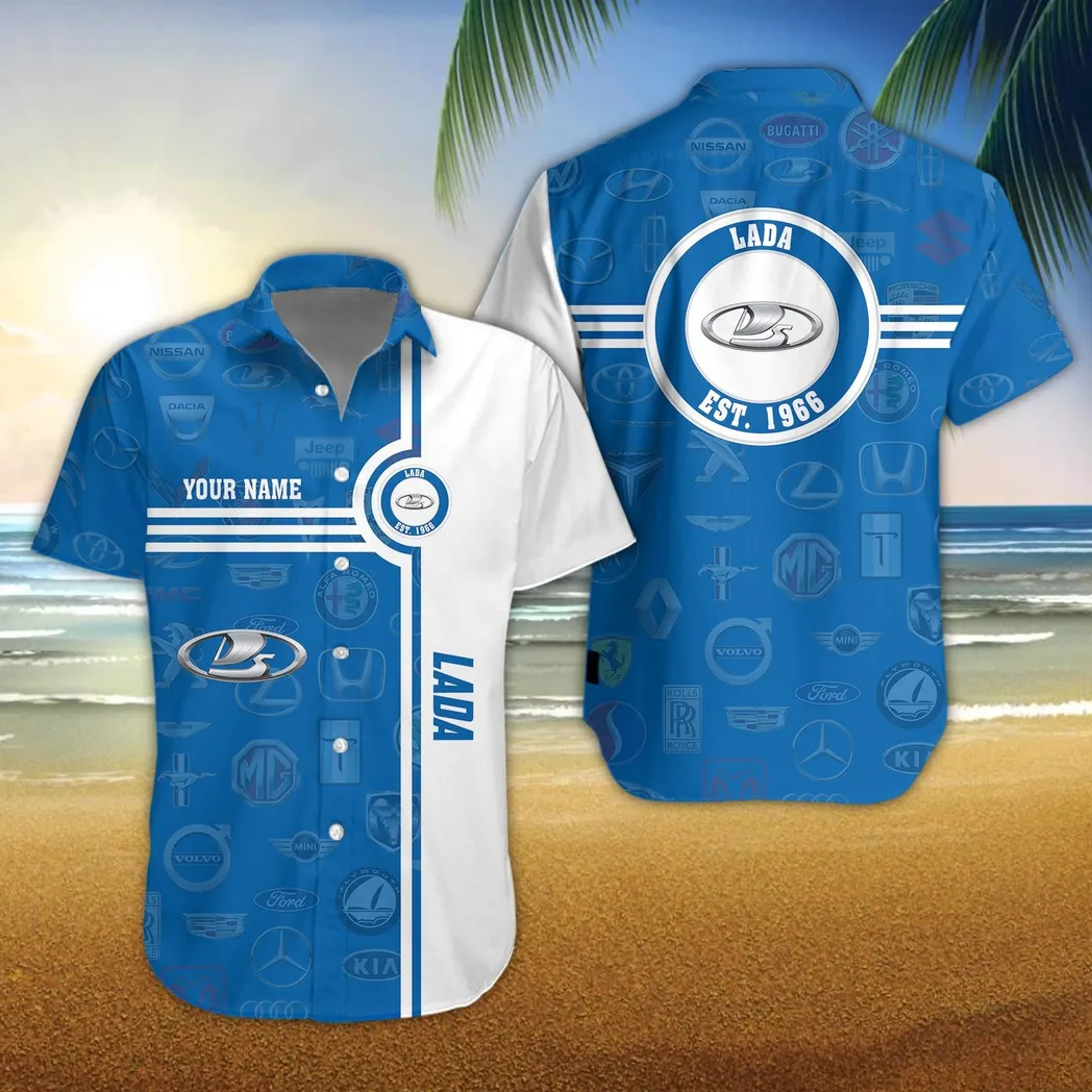 lada hawaiihemd fr mnner all logo geschenk fr lada fan car174022525047 nz2bm