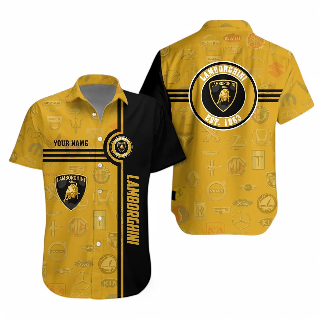 lamborghini hawaiihemd fr mnner all logo geschenk fr lamborghini fan car174022525060 qkmzh