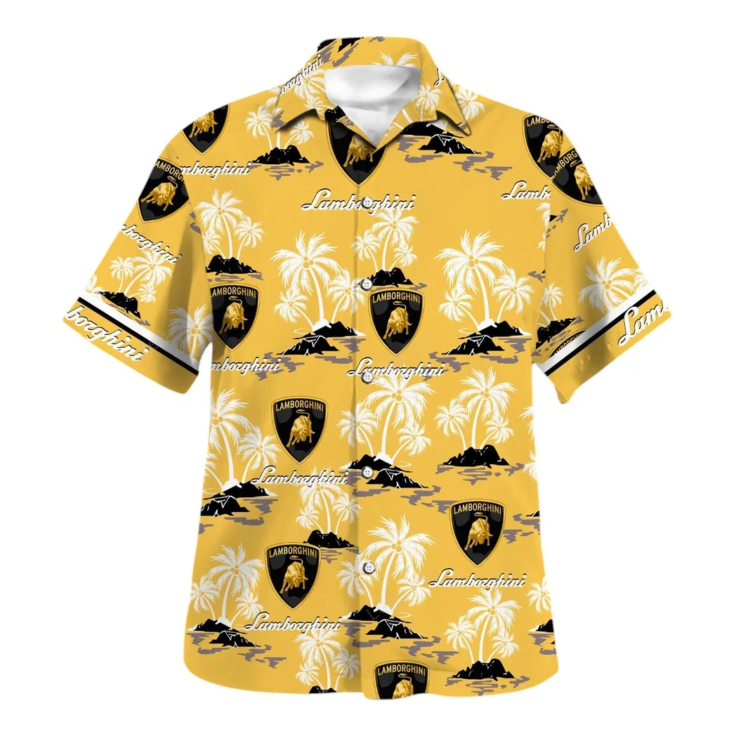 lamborghini hawaiihemd fr mnner hawaiian shirt fr lamborghini fan car144021125463 2
