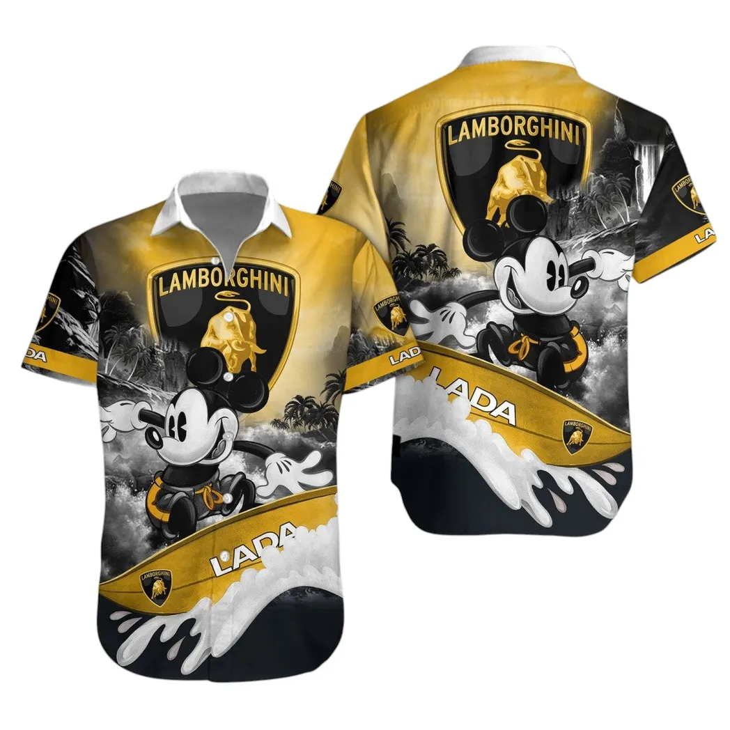 lamborghini hawaiihemd fr mnner hawaiian shirt fr lamborghini fan car53030625068