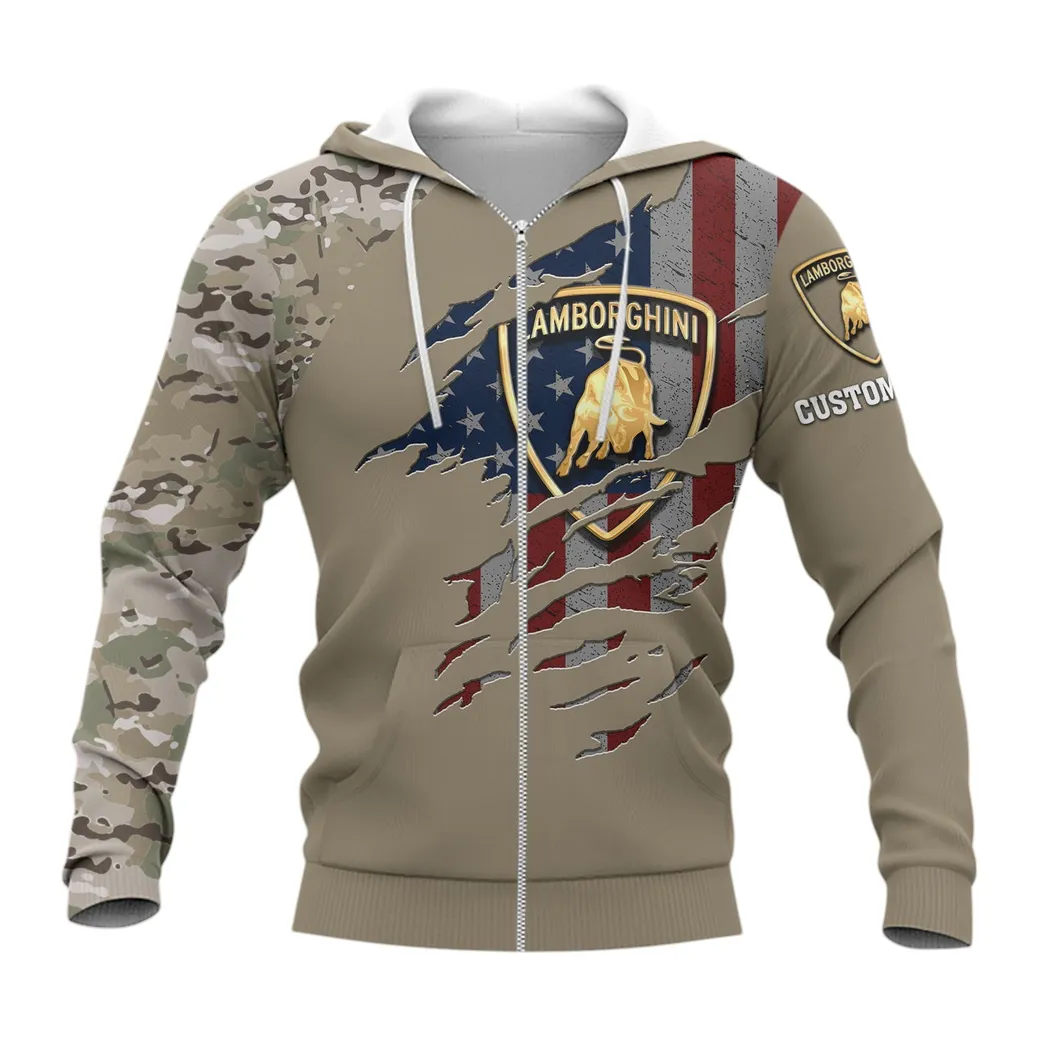 lamborghini hoodie mit reiverschluss allover druck hoodie lamborghini fan car46021725058 3
