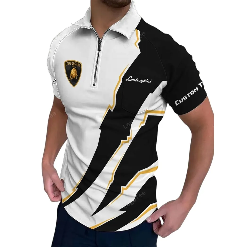 lamborghini poloshirt mit reiverschluss geschenk fr lamborghini fan car128021025013 atbr6