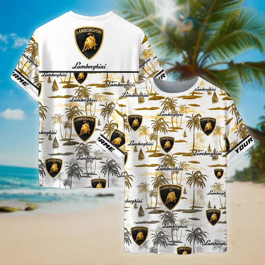Lamborghini T-Shirt für Männer, Personalisierter Hemd Geschenk für Lamborghini Fan CAR205031225694
