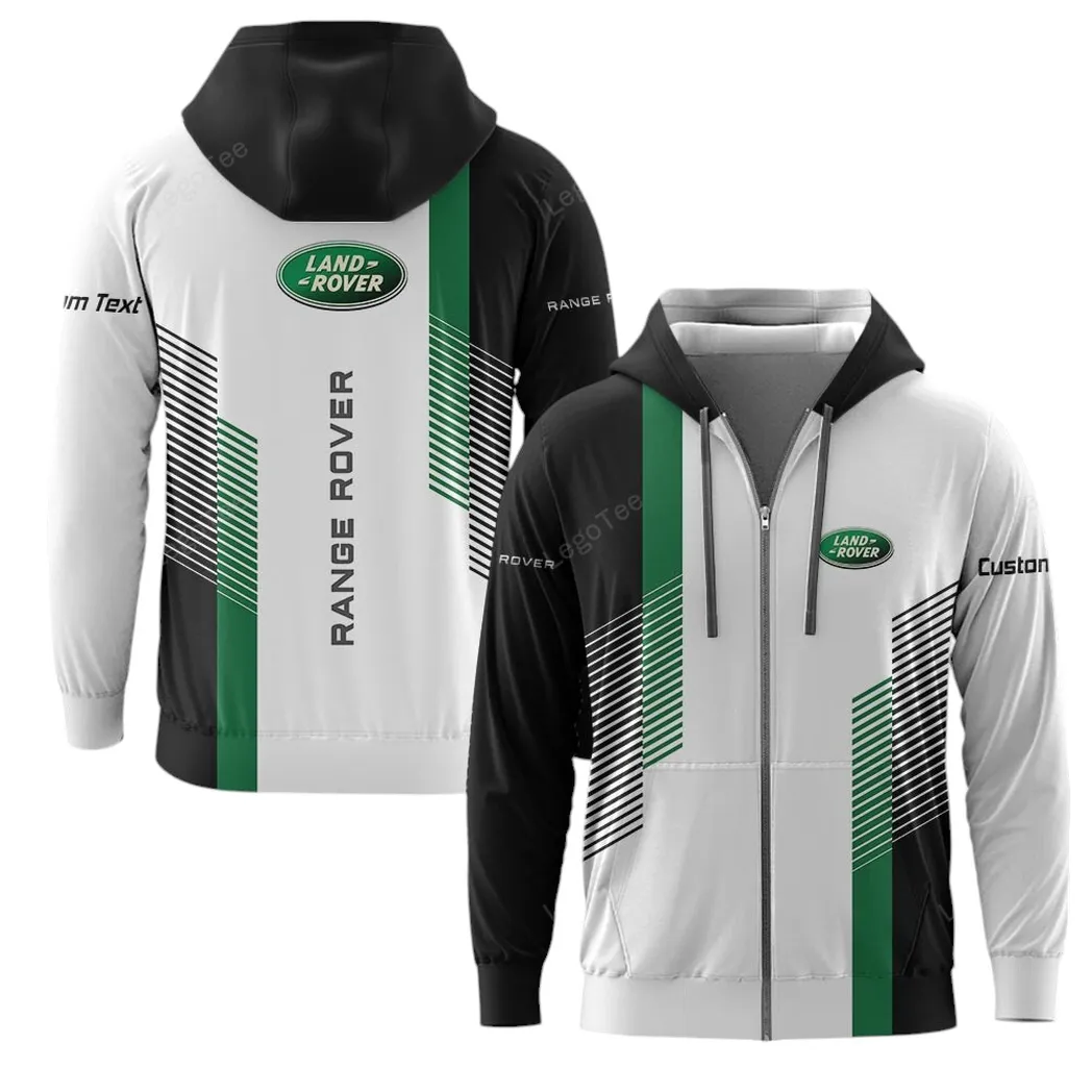 Land Rover Hoodie mit reißverschluss, Allover-Druck Hoodie Land Rover Fan CAR10703122543