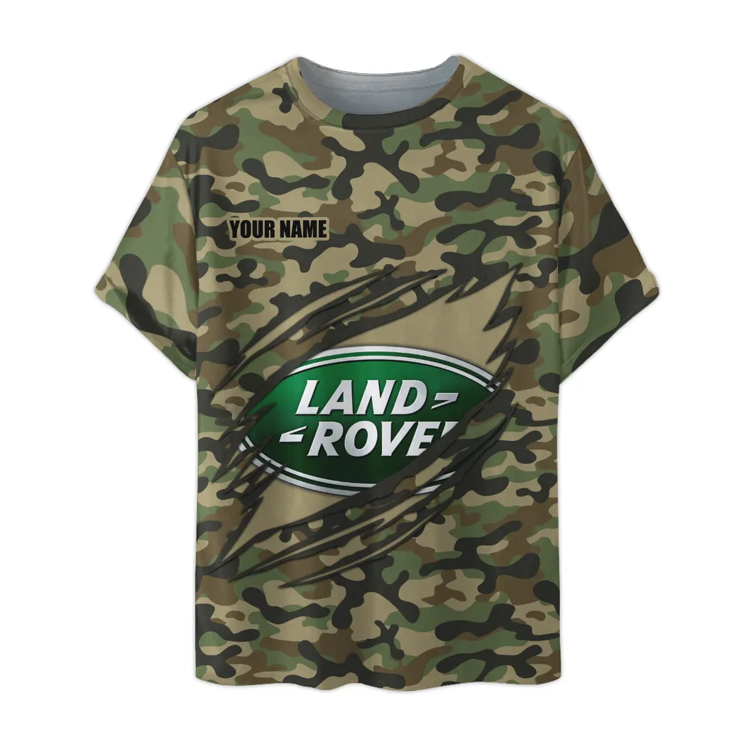 land rover t shirt im camouflage stil oversized hemd car210040825715 s5gfb