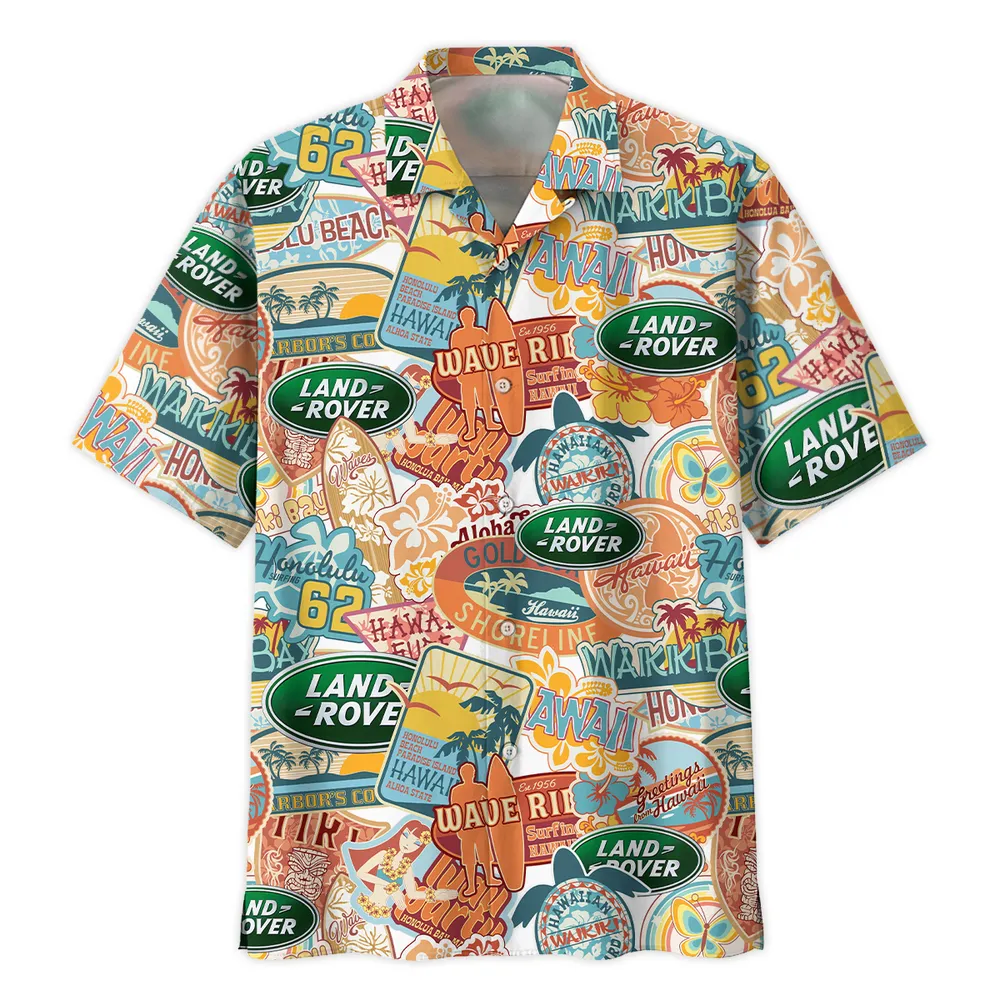 Land Rover Vintage Hawaiian Shirts For Men, Geschenk für Land Rover Fan CAR202031225362