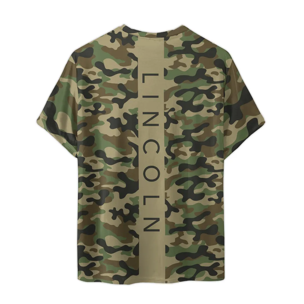 lincoln t shirt im camouflage stil oversized hemd car210040825717 yhq6e