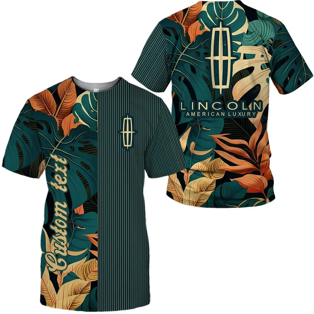Lincoln Vintage T-Shirt, Personalisierter Allover-Druck CAR434041725289