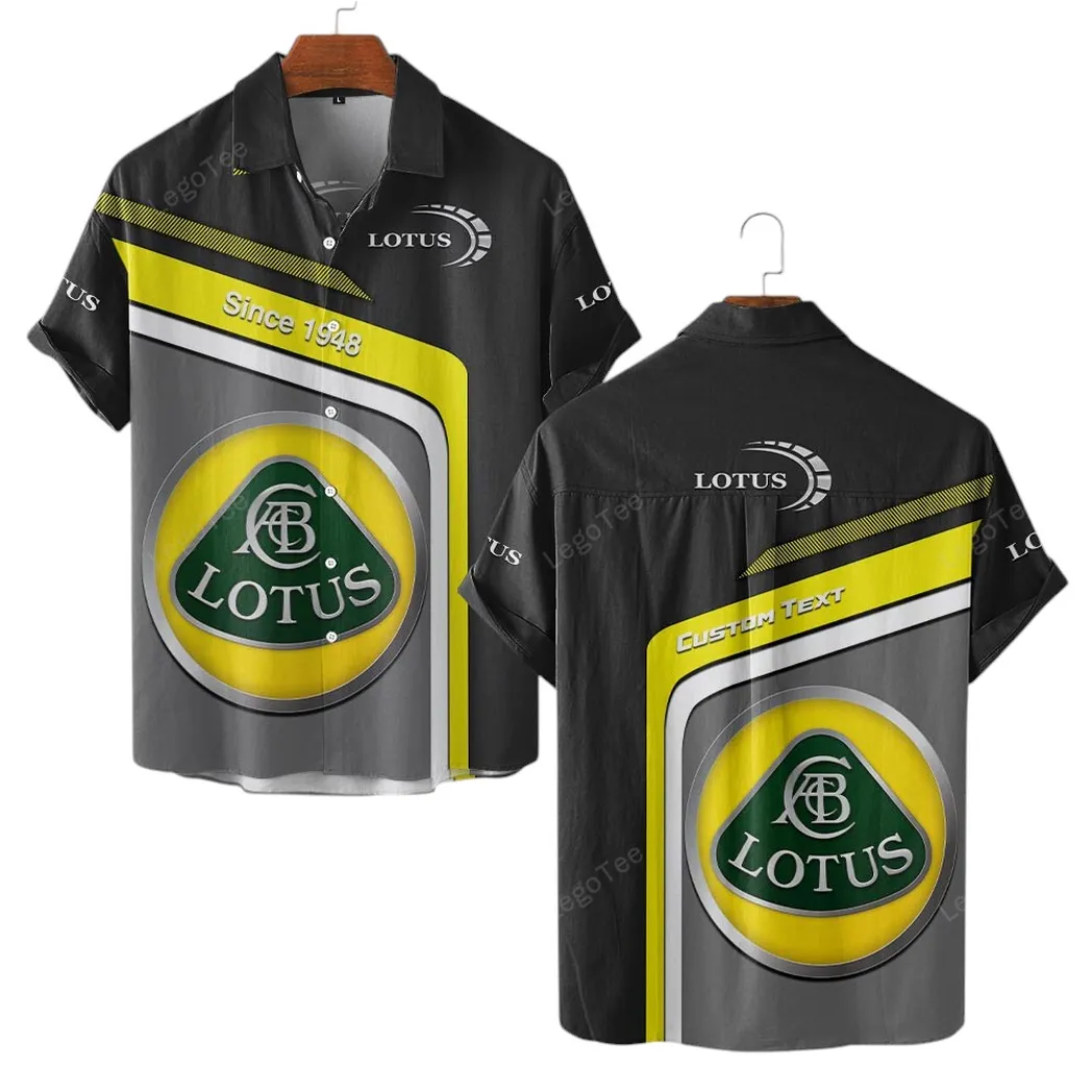 lotus cars hawaiihemd fr mnner hawaiian shirt fr lotus cars fan car11103032545
