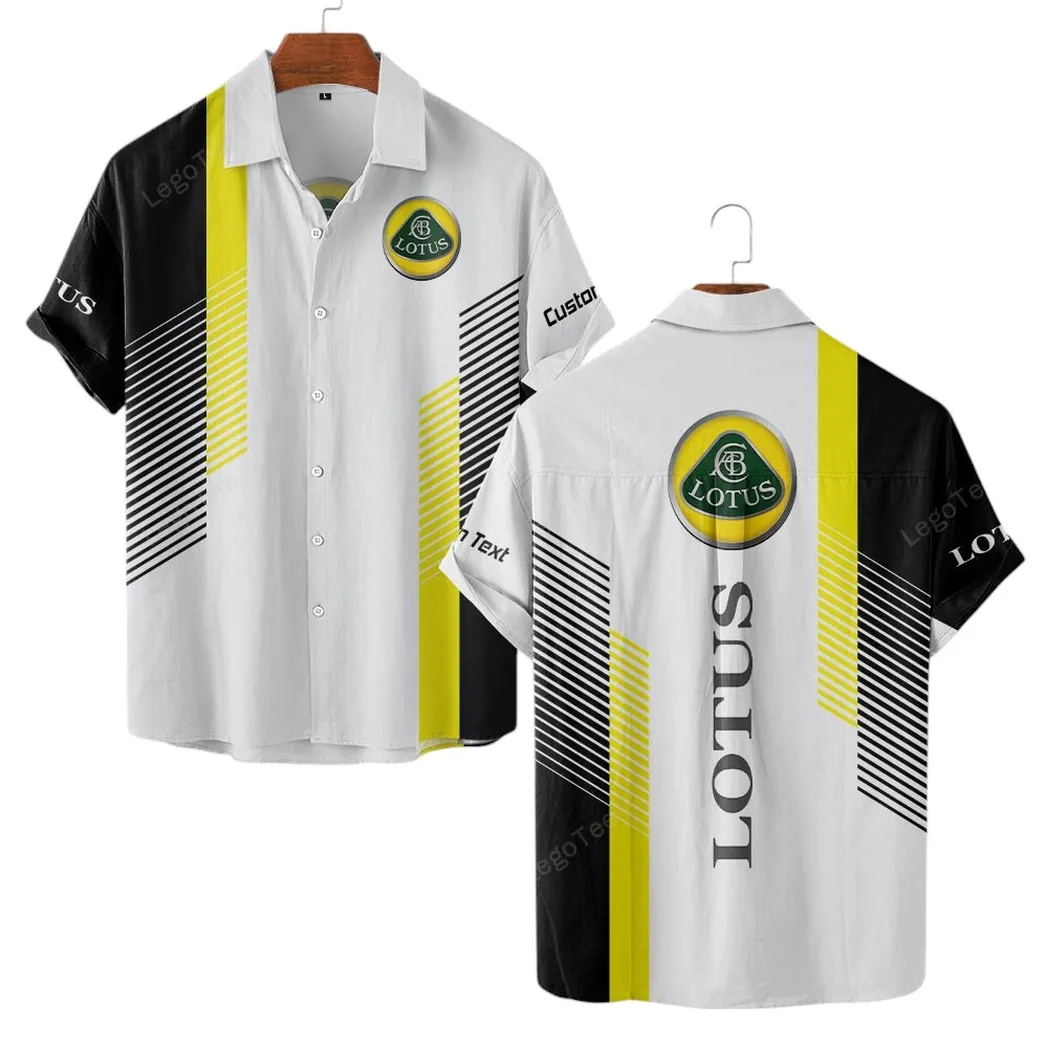 Lotus Hawaiihemd für Männer, Geschenk für Lotus Fan CAR10703122546
