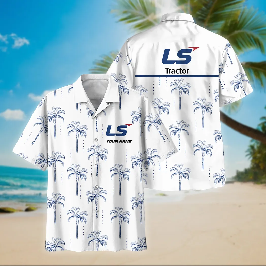 LS Tractor Custom Hawaiihemd für Männer, Hawaiian Shirt für LS Tractor Fan CAR206031225920