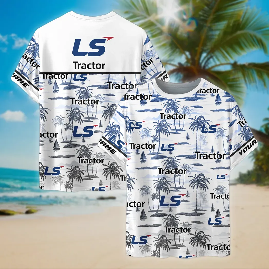 LS Tractor T-Shirt für Männer, Personalisierter Hemd Geschenk für LS Tractor Fan CAR205031225698